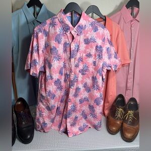 Izod Saltwater  Relaxed Short Sleeve Shirts Men's XL